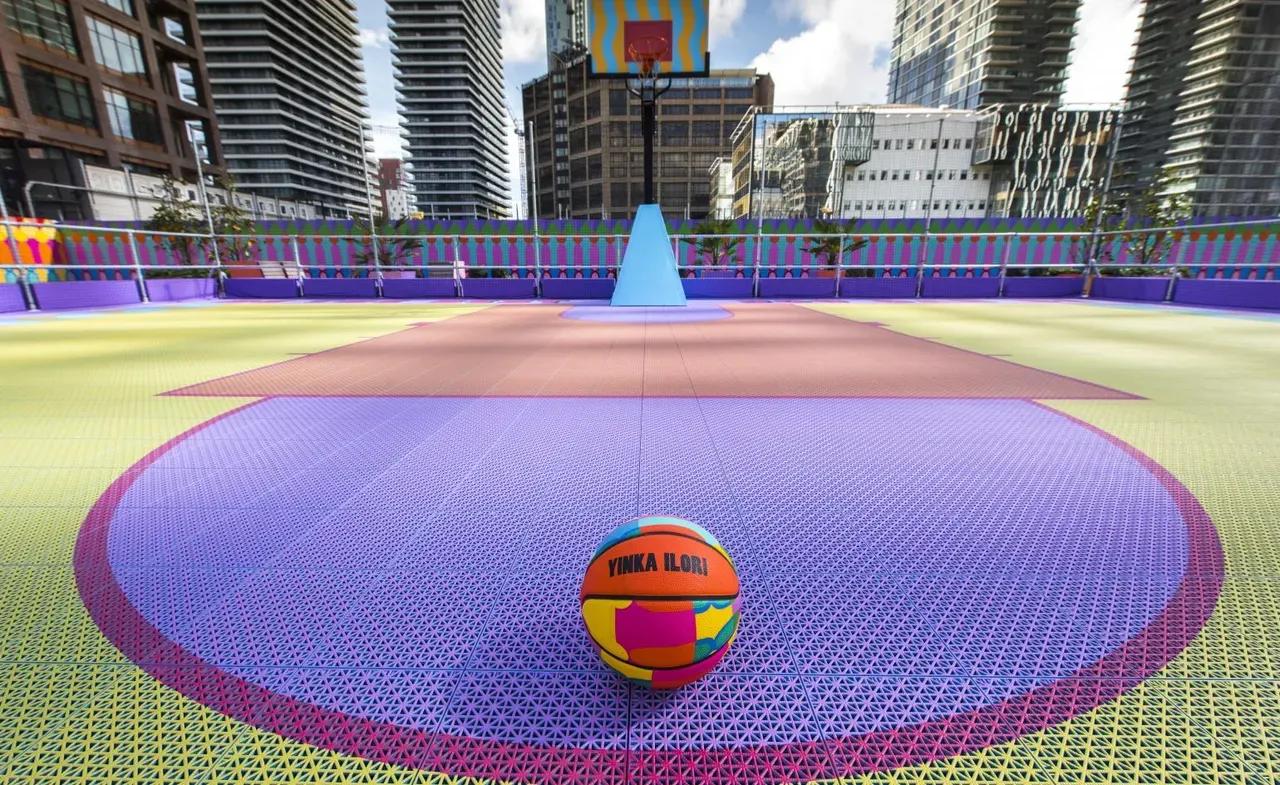Yinka Ilori Canary Wharf